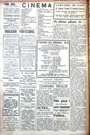 Página do jornal Unitário de janeiro de 1942