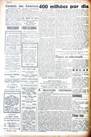 Página do jornal Unitário de janeiro de 1942