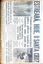 Página do jornal Unitário de janeiro de 1942