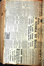 Página do jornal Unitário de fevereiro de 1942