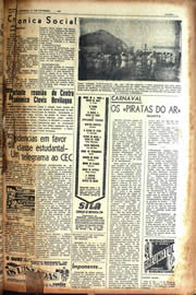 Página do jornal Unitário de fevereiro de 1942