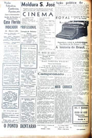 Página do jornal Unitário de fevereiro de 1942