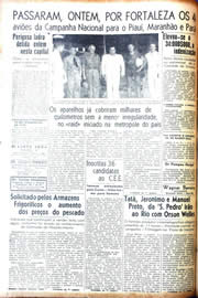 Página do jornal Unitário de março de 1942