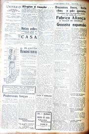 Página do jornal Unitário de março de 1942