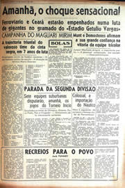 Página do jornal Unitário de março de 1942