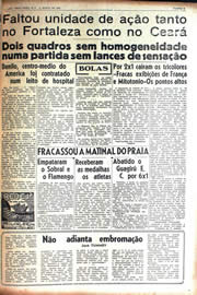 Página do jornal Unitário de março de 1942