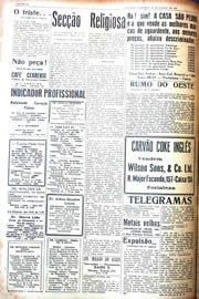 Página do jornal Unitário de março de 1942