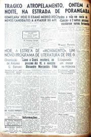Página do jornal Unitário de abril de 1942