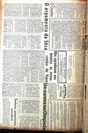 Página do jornal Unitário de abril de 1942