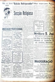 Página do jornal Unitário de abril de 1942