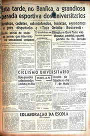 Página do jornal Unitário de abril de 1942