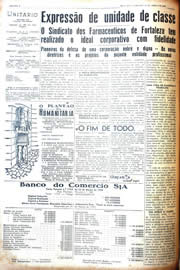 Página do jornal Unitário de abril de 1942
