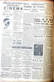 Página do jornal Unitário de maio de 1942