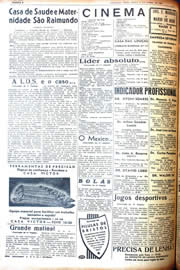 Página do jornal Unitário de junho de 1942