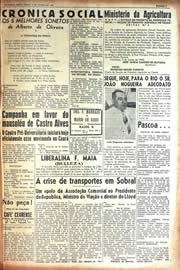 Página do jornal Unitário de junho de 1942