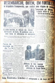 Página do jornal Unitário de junho de 1942