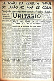 Página do jornal Unitário de junho de 1942