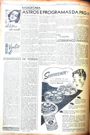 Página do jornal Unitário de junho de 1942