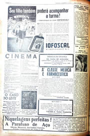 Página do jornal Unitário de junho de 1942