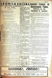 Página do jornal Unitário de junho de 1942
