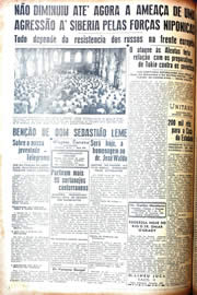 Página do jornal Unitário de junho de 1942