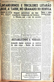 Página do jornal Unitário de junho de 1942