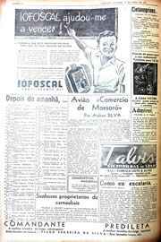 Página do jornal Unitário de junho de 1942