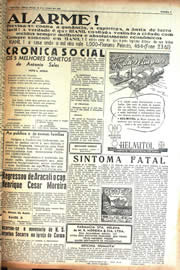 Página do jornal Unitário de junho de 1942