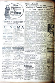 Página do jornal Unitário de junho de 1942