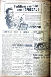 Página do jornal Unitário de junho de 1942