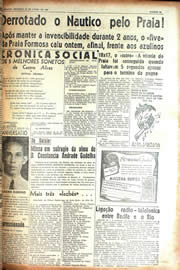 Página do jornal Unitário de junho de 1942
