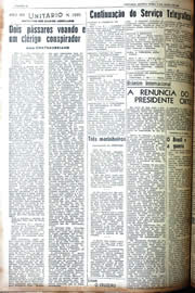Página do jornal Unitário de julho de 1942