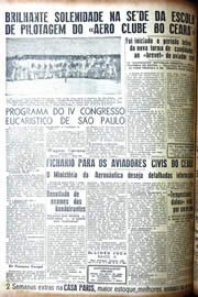 Página do jornal Unitário de julho de 1942