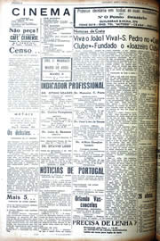 Página do jornal Unitário de julho de 1942