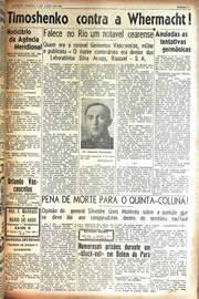 Página do jornal Unitário de julho de 1942