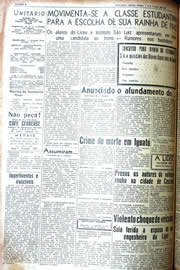 Página do jornal Unitário de julho de 1942