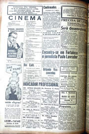 Página do jornal Unitário de julho de 1942