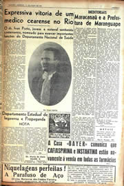 Página do jornal Unitário de julho de 1942