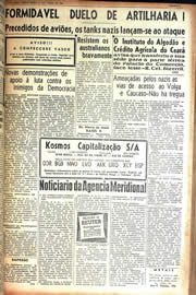 Página do jornal Unitário de julho de 1942