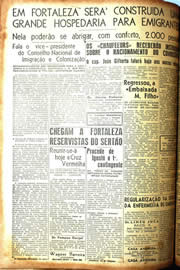 Página do jornal Unitário de julho de 1942