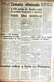 Página do jornal Unitário de julho de 1942