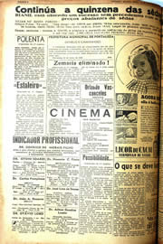 Página do jornal Unitário de julho de 1942