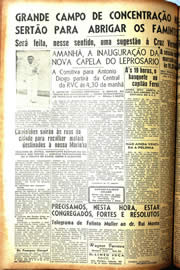 Página do jornal Unitário de julho de 1942