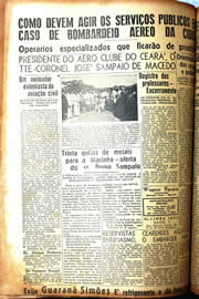 Página do jornal Unitário de julho de 1942