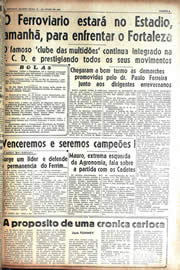 Página do jornal Unitário de julho de 1942