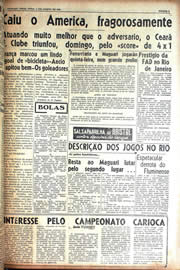 Página do jornal Unitário de agosto de 1942