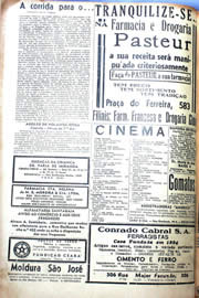 Página do jornal Unitário de agosto de 1942