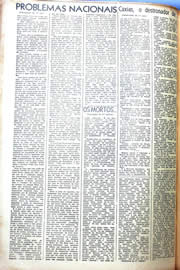 Página do jornal Unitário de agosto de 1942