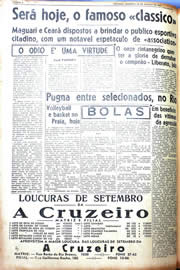 Página do jornal Unitário de agosto de 1942
