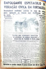 Página do jornal Unitário de setembro de 1942